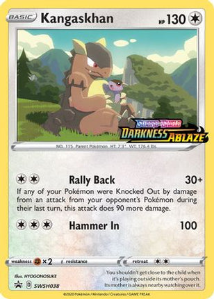 Kangaskhan - SWSH038 (Prerelease) - null/null [SWSH: Sword & Shield Promo Cards] Holofoil