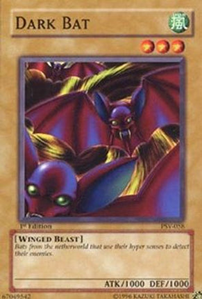 Dark Bat (Common / Short Print) [PSV-058] Pharaoh's Servant Unlimited