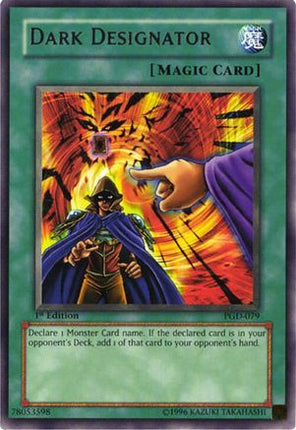 Dark Designator (Rare) [PGD-079] Pharaonic Guardian 1st Edition