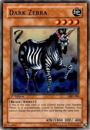 Dark Zebra (Common / Short Print) [MRL-084] Magic Ruler 1st Edition