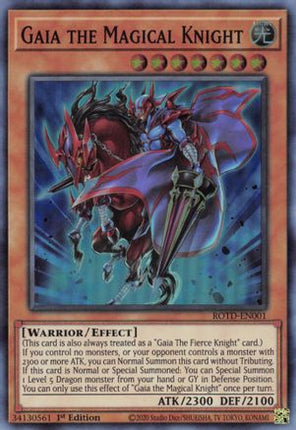 Gaia the Magical Knight (Super Rare) [ROTD-EN001] 1st Edition