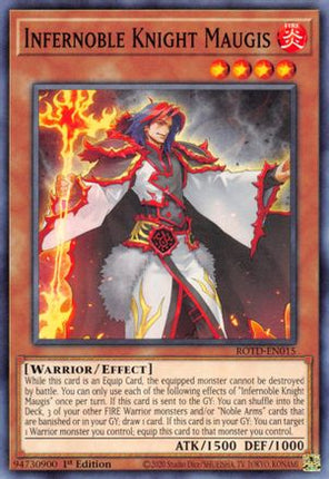 Infernoble Knight Maugis (Common / Short Print) [ROTD-EN015] 1st Edition