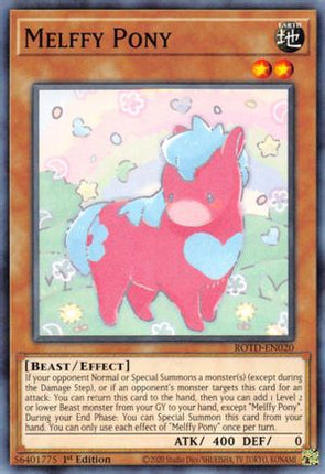 Melffy Pony (Common / Short Print) [ROTD-EN020] 1st Edition