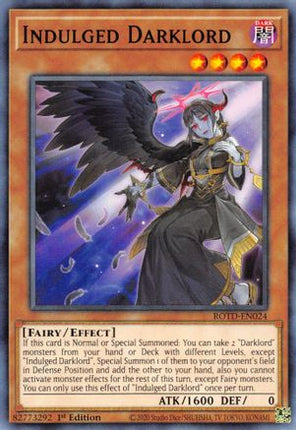 Indulged Darklord (Common / Short Print) [ROTD-EN024] 1st Edition