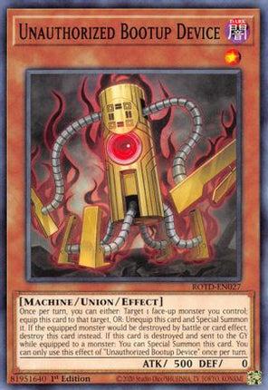 Unauthorized Bootup Device (Common / Short Print) [ROTD-EN027] 1st Edition
