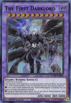 The First Darklord (Super Rare) [ROTD-EN040] 1st Edition