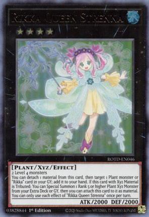 Rikka Queen Strenna (Ultra Rare) [ROTD-EN046] 1st Edition