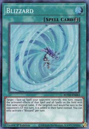 Blizzard [ROTD-EN063] Super Rare