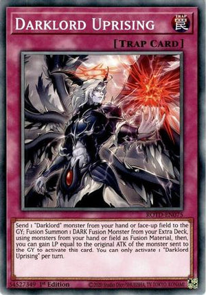 Darklord Uprising (Common / Short Print) [ROTD-EN075] 1st Edition