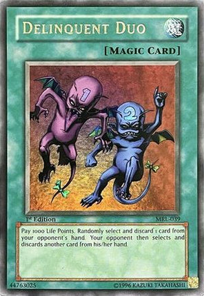 Delinquent Duo (Ultra Rare) [MRL-039] Magic Ruler 1st Edition