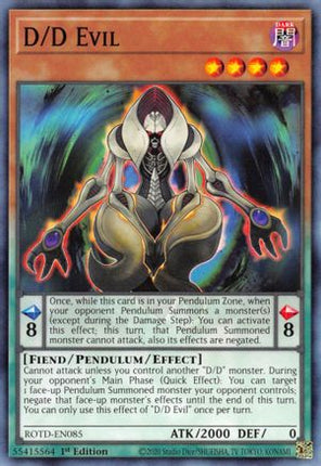 D/D Evil (Common / Short Print) [ROTD-EN085] 1st Edition