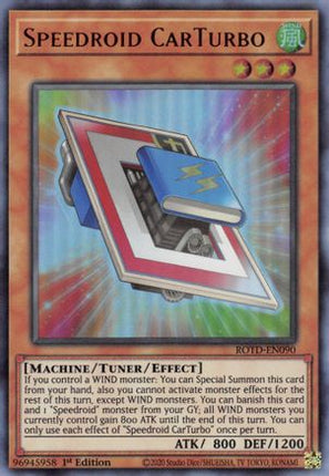 Speedroid CarTurbo (Ultra Rare) [ROTD-EN090] 1st Edition