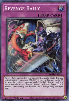 Revenge Rally (Super Rare) [ROTD-EN099] 1st Edition