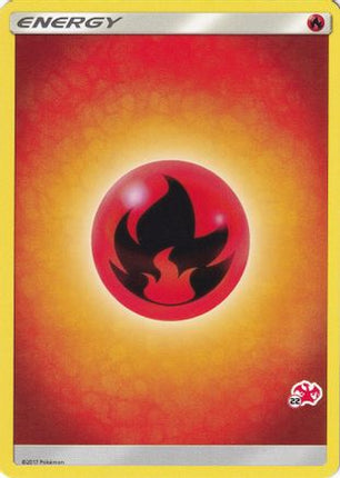 Fire Energy (# Charizard Stamped) undefined- Battle Academy