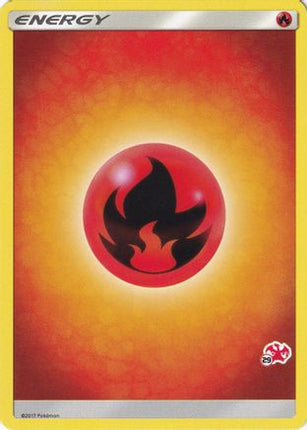Fire Energy (# Charizard Stamped) undefined- Battle Academy