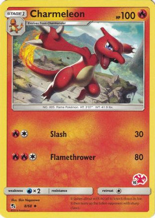 Charmeleon (# Charizard Stamped) 008/068 - Battle Academy
