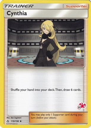 Cynthia (# Charizard Stamped) 119/156 - Battle Academy