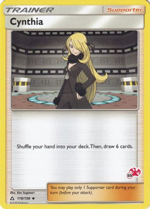 Cynthia (# Charizard Stamped) 119/156 - Battle Academy
