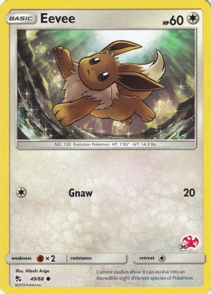 Eevee (# Charizard Stamped) 049/068 - Battle Academy