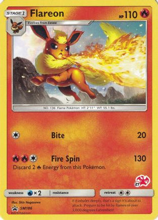 Flareon (# Charizard Stamped) SM186- Battle Academy