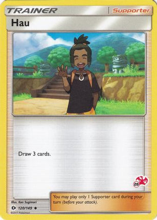 Hau (# Charizard Stamped) 120/149 - Battle Academy