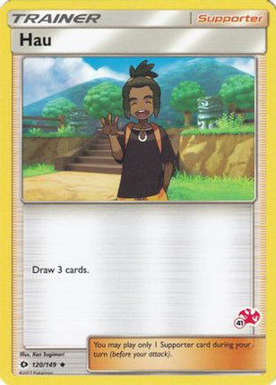 Hau (# Charizard Stamped) 120/149 - Battle Academy