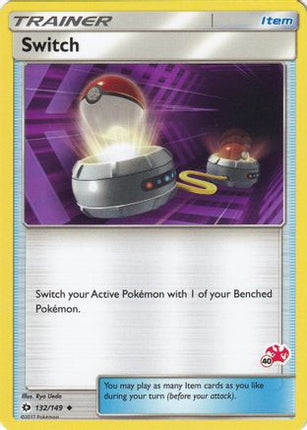 Switch (40# Charizard Stamped) 132/149 - Battle Academy