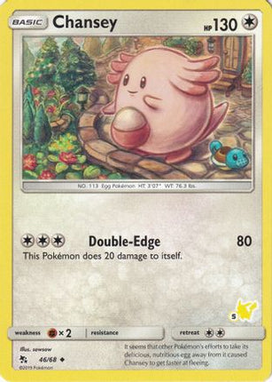 Chansey (# Pikachu Stamped) 46/68 - Battle Academy