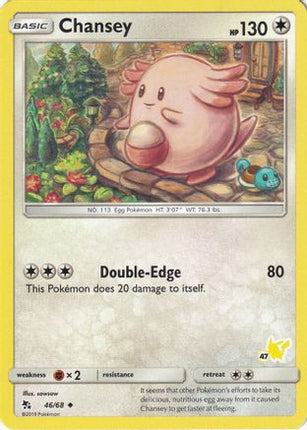 Chansey (# Pikachu Stamped) 46/68 - Battle Academy