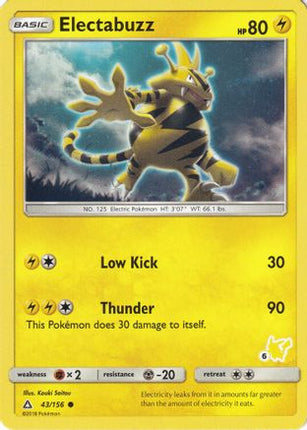 Electabuzz (# Pikachu Stamped) 043/156 - Battle Academy