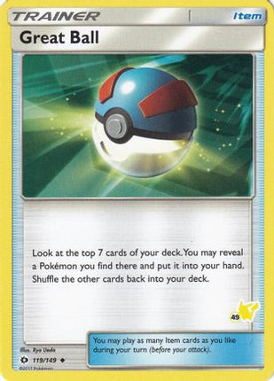 Great Ball (#49 Pikachu Stamped) 119/149 - Battle Academy