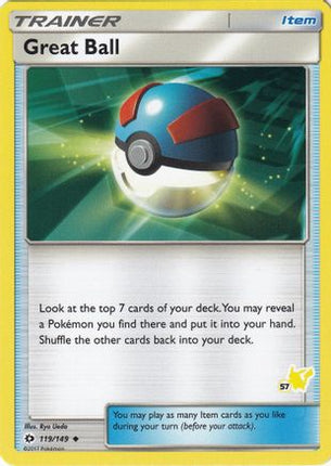 Great Ball (#57 Pikachu Stamped) 119/149 - Battle Academy