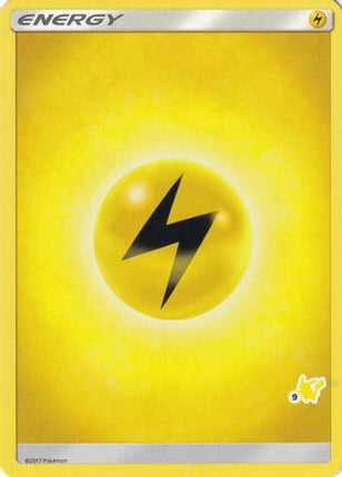 Lightning Energy (# Pikachu Stamped) undefined- Battle Academy
