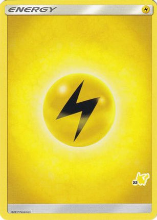 Lightning Energy (# Pikachu Stamped) undefined- Battle Academy