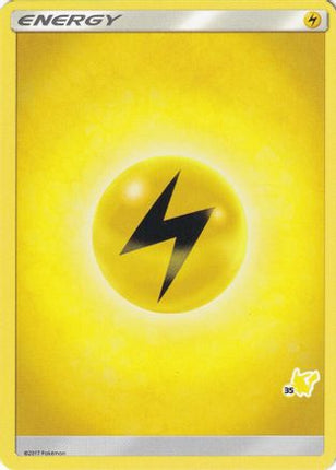 Lightning Energy (# Pikachu Stamped) undefined- Battle Academy