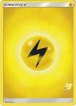 Lightning Energy (# Pikachu Stamped) undefined- Battle Academy