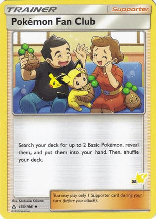 Pokemon Fan Club (# Pikachu Stamped) 133/156 - Battle Academy