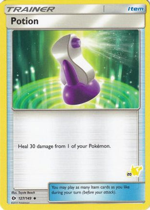 Potion (# Pikachu Stamped) 127/149 - Battle Academy