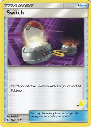 Switch (# Pikachu Stamped) 132/149 - Battle Academy