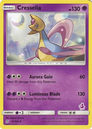 Cresselia (Mewtwo Stamped) 87/236 - Battle Academy