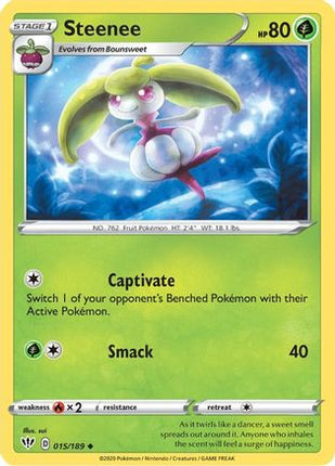 Steenee - 15/189 [SWSH03: Darkness Ablaze]