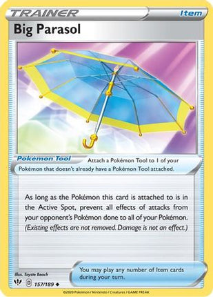 Big Parasol - 157/189 [SWSH03: Darkness Ablaze]