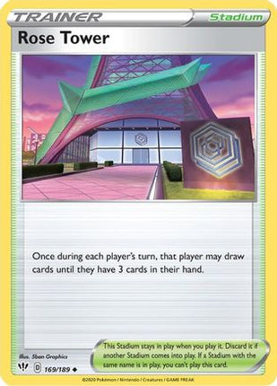 Rose Tower - 169/189 [SWSH03: Darkness Ablaze]