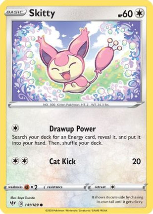 Skitty - 141/189 [SWSH03: Darkness Ablaze]