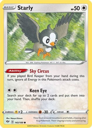 Starly - 145/189 [SWSH03: Darkness Ablaze]