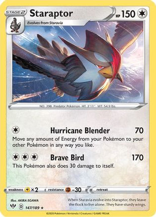 Staraptor - 147/189 [SWSH03: Darkness Ablaze]