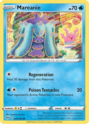 Mareanie - 51/189 [SWSH03: Darkness Ablaze]