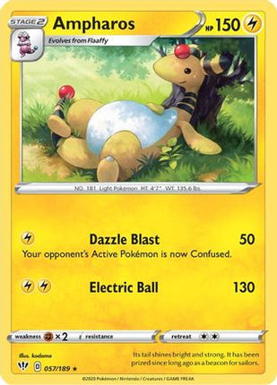 Ampharos - 57/189 [SWSH03: Darkness Ablaze]