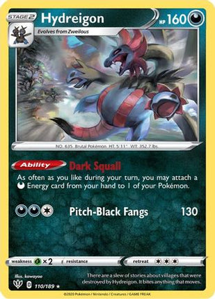 Hydreigon - 110/189 [SWSH03: Darkness Ablaze]