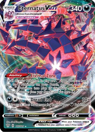 Eternatus VMAX - 117/189 [SWSH03: Darkness Ablaze] Holofoil
